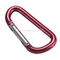 Mousqueton Aluminium Couleur Rouge